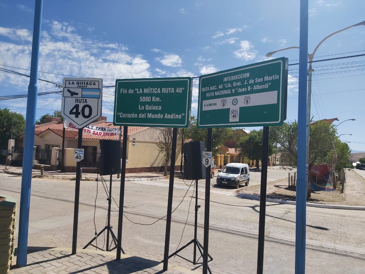 Cartel La Quiaca - Ushuaia